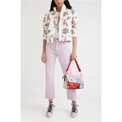 Chaqueta padded floral