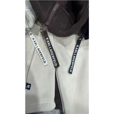 Женская флисовая кофта на молнии   KARL LAGERFEL*D ОРИГИНАЛ! 😎