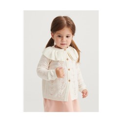 Pullover mit Rüsche