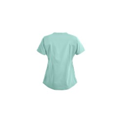 Butter-Soft Scrubs by UA™ Contrast Binding V-Neck Top