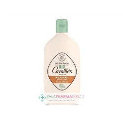 Cavaillès Gel Bain Douche - Macadamia - Peaux Sèches BIO 400 ml
