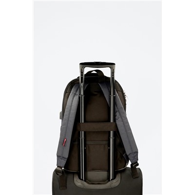 Mochila inteligente Harry Gris y caqui