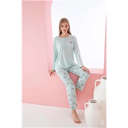 Strawberry Viskon Pijama Takım LL01