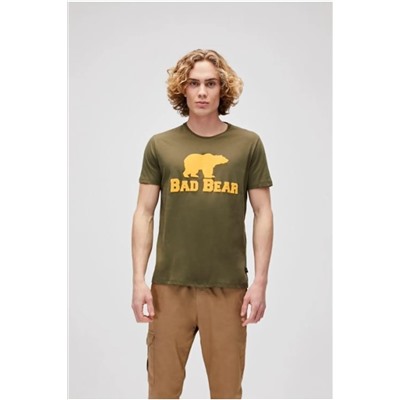 Bad Bear, Erkek Tişört Haki Hardal Tee