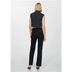 Jeans rectos tiro medio