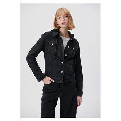 MaviDarcy Duman Gri Jean Ceket 110196-82252