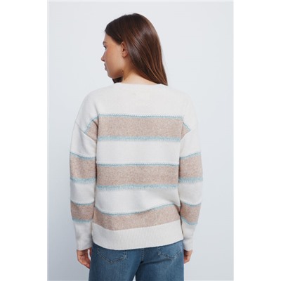 Jersey franjas relieve multi color