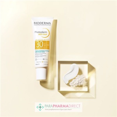 Bioderma Photoderm AKN Mat SPF30 - Fluide Correcteur Matifiant Anti-Imperfections - Peaux à Tendance Acnéique 40ml