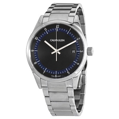 CALVIN KLEINCompletion Quartz Black Dial Men's Watch