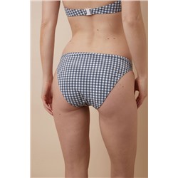 Braguita de biquini Pixie Blanco y azul marino