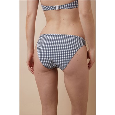 Braguita de biquini Pixie Blanco y azul marino