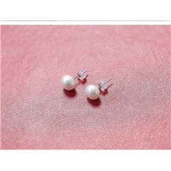 Набор из пресноводного жемчуга и серебра 925 пробы  Jewelr*y