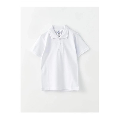 Luggi Baby Polo Yaka Kısa Kol Okul T-shirt LG-10130