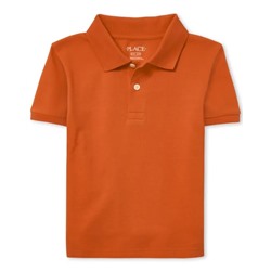 Boys Uniform Pique Polo