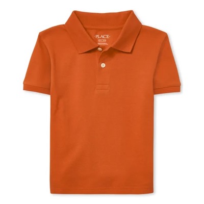Boys Uniform Pique Polo