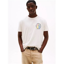 Tommy Jeans Repeat Crest Logo T-Shirt