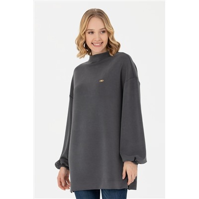 Kadın Antrasit Sweatshirt