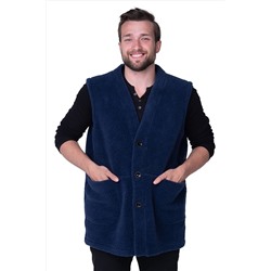 ЖИЛЕТ MEN VEST WOOL цвет Индиго XXXL