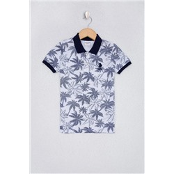U.S. Polo Assn., Beyaz Erkek Çocuk T-Shirt