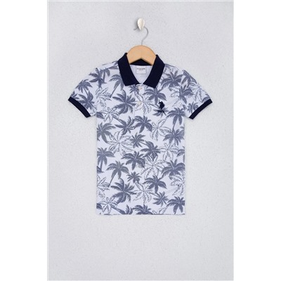 U.S. Polo Assn., Beyaz Erkek Çocuk T-Shirt