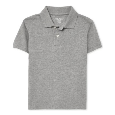Boys Uniform Pique Polo