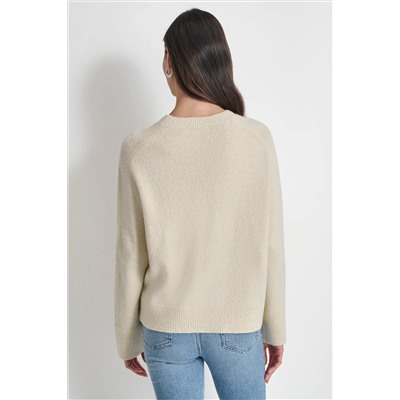 LUREX RAGLAN SLEEVE SWEATER