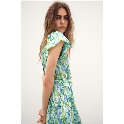 PRINTED MINI DRESS