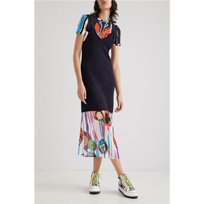 Vestido bajos arty