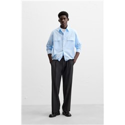SOBRECAMISA BOLSILLOS