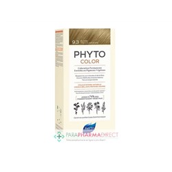 Phyto Color Coloration Permanente Enrichie en Pigments Végétaux 9.3 Blond Très Clair Doré