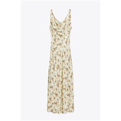 ZW COLLECTION PRINTED SATIN DRESS