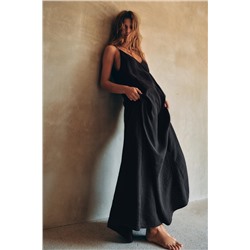 FLOWING MIDI DRESS
