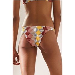 Braguita de biquini Patchwork Multicolor