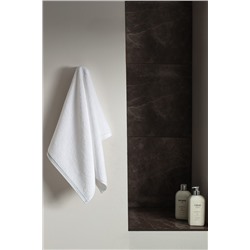 Angelise %100 Pamuk Yüz Havlusu - Beyaz/Mint Yeşili - 50x70 cm