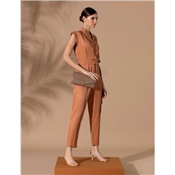 Kahverengi Comfort Fit Dokuma Tulum