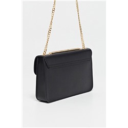 Bandolera de piel Lova Negro
