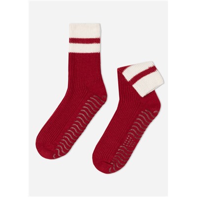 Unisex Stoppersocken mit Cashmere und Wolle