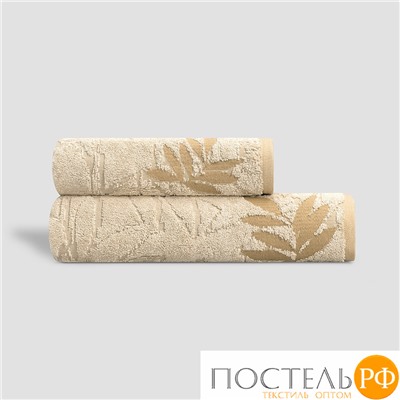 TOGAS Полотенце ЛЕРЕЙ беж 70х140, 1 пр., 85% хлопок/15% sensotex, 600 г/м2