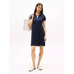 Zip Polo Dress