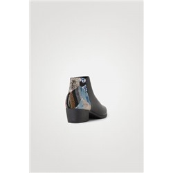 Botines patch denim