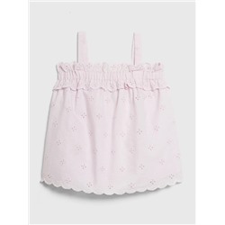 Toddler Eyelet Tank Top