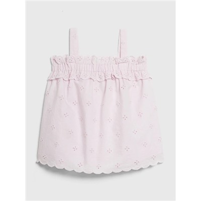 Toddler Eyelet Tank Top