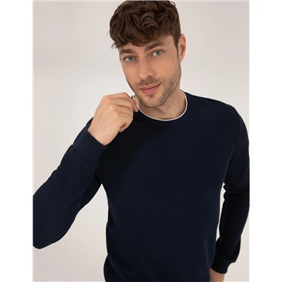 Lacivert Sweatshirt