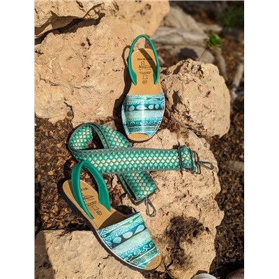 AVARCA MENORQUINA · 377AV · Verde+CINTURON BOLSOS (110)-6 (1) АКЦИЯ
