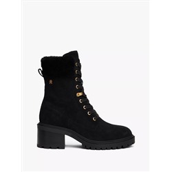 Top Gift Suede Lace-Up Boot