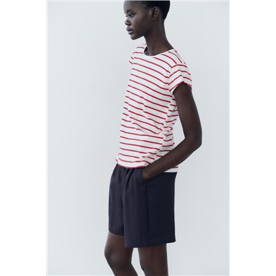 SHORT SLEEVE COTTON T-SHIRT