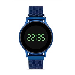 Aqua Di Polo 1987 Kadın Lacivert Hasır Dijital Led Kol Saati Apwg034202 APWG034202
