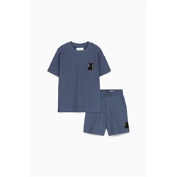 Conjunto camiseta y bermuda otomán