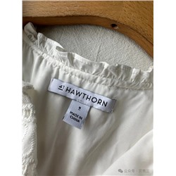 Платье с вышивкой Ришелье и эластичной резинкой на талии. Экспорт