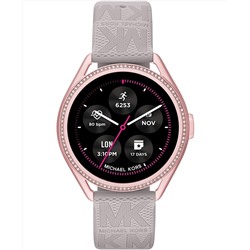 Michael Kors Access Gen 5e MKGO Gray Rubber Smartwatch 43mm